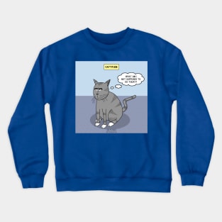 Cat Attitude Crewneck Sweatshirt